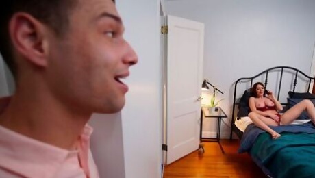 Brianna Rose's trimmed pussy trailer by Mom Is Horny